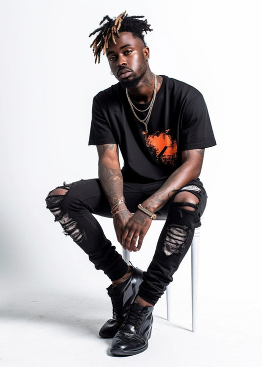 Horizon Men's Jet Black Tee