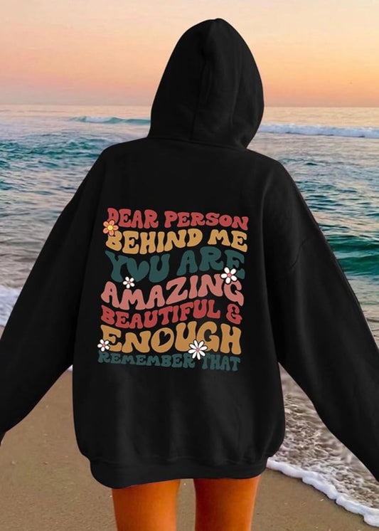 Adiron Women's Classic Black Hoodie