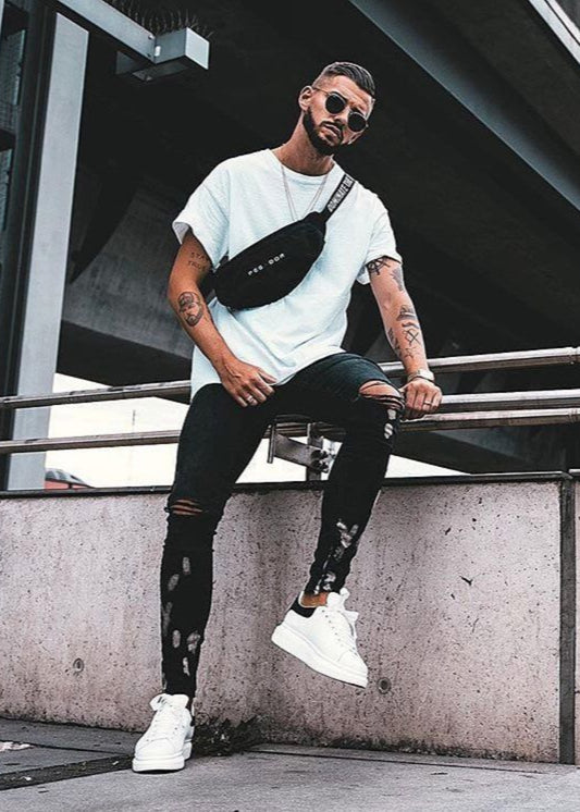 Horizon Men's Classic White Tee