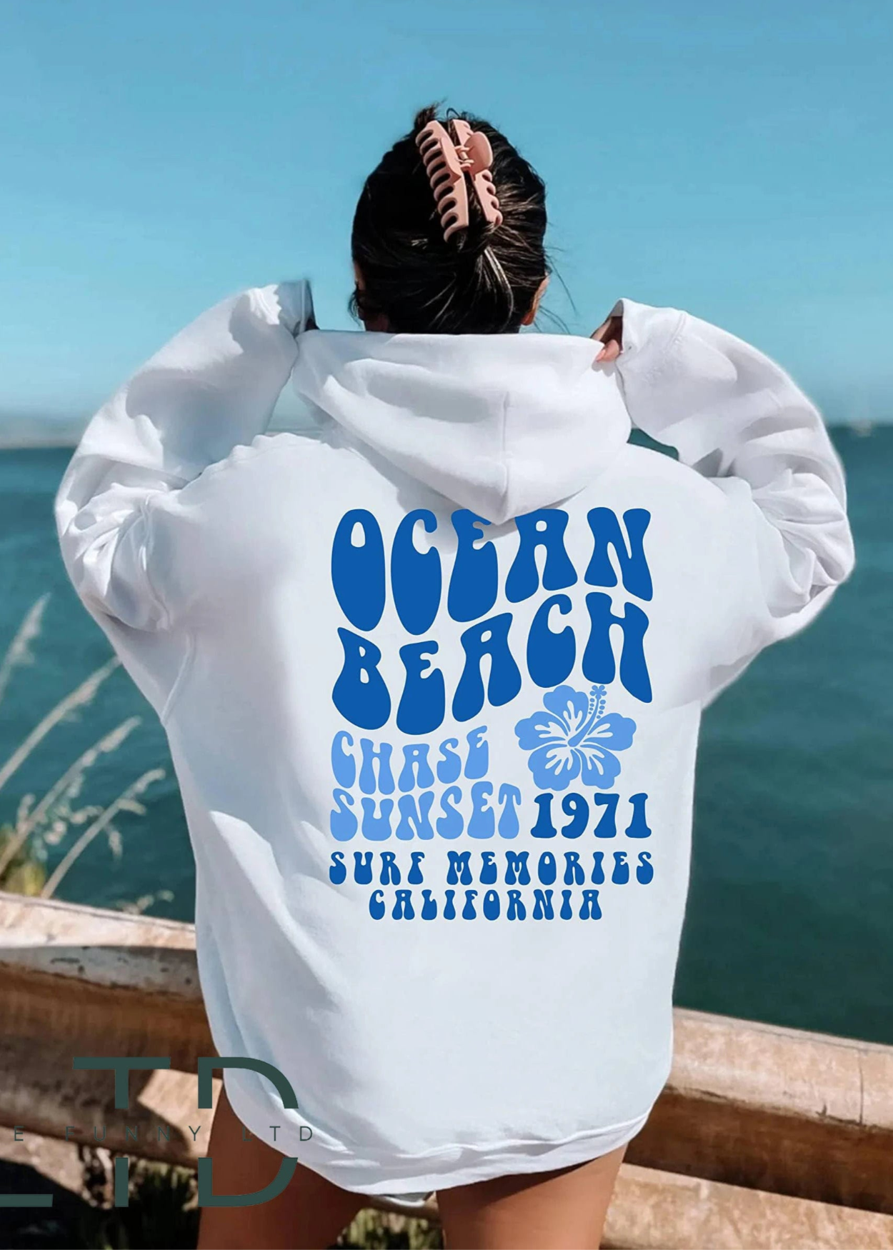 Adiron Women's White Hoodie